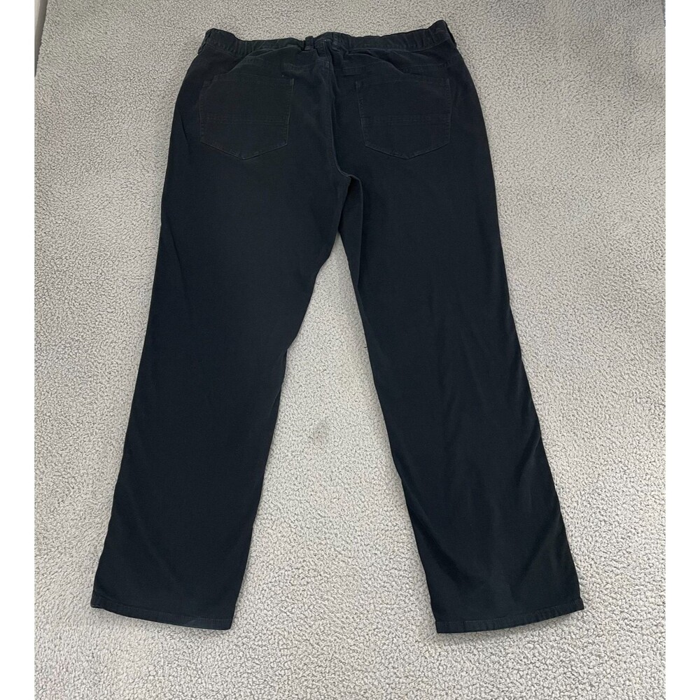 Tommy Bahama 5-Pocket Pants Men 40x32 Black Soft Stretch Casual Nautical Chino - Picture 5 of 11